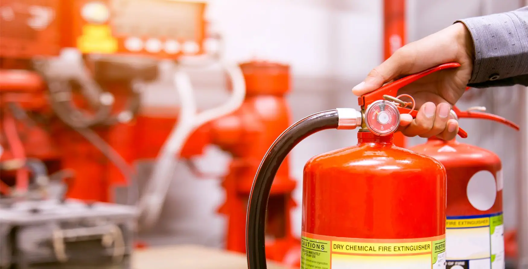 fire fighting and fire alarm installation by construction company in UAE